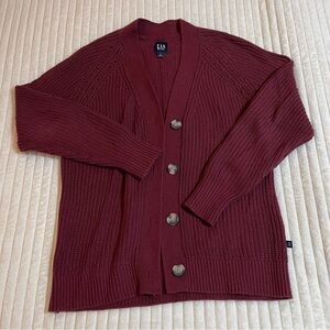 GAP | Burgundy/Plum | “Grandpa” Cardigan